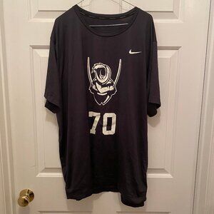 Virginia UVA Cavaliers Football Team Issued Nike Pro #70 Practice Jersey 3XL